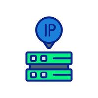 ip habla a icono para tu sitio web diseño, logo, aplicación, ui vector