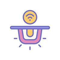 alarm icon for your website design, logo, app, UI. vector