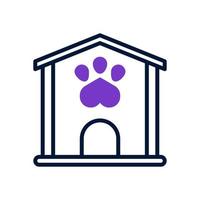 dog house icon for your website design, logo, app, UI. vector