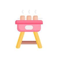 parrilla icono para tu sitio web diseño, logo, aplicación, ui vector