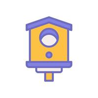 pájaro casa icono para tu sitio web diseño, logo, aplicación, ui vector