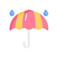 umbrella icon for your website design, logo, app, UI. vector