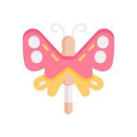 mariposa icono para tu sitio web diseño, logo, aplicación, ui vector