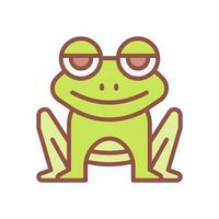 frog icon for your website design, logo, app, UI. vector