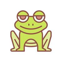 frog icon for your website design, logo, app, UI. vector