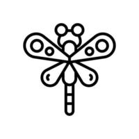 dragonfly icon for your website design, logo, app, UI. . vector