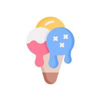 ice cream icon for your website design, logo, app, UI. vector