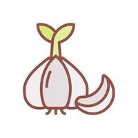 garlic icon for your website design, logo, app, UI. vector