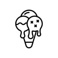 ice cream icon for your website design, logo, app, UI. vector