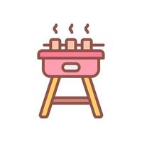 parrilla icono para tu sitio web diseño, logo, aplicación, ui vector