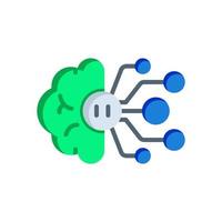 artificial intelligence icon for your website design, logo, app, UI. vector