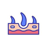 epidermis icon for your website design, logo, app, UI. vector