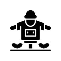 scarecrow icon for your website design, logo, app, UI. vector