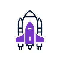 space shuttle icon for your website design, logo, app, UI. vector