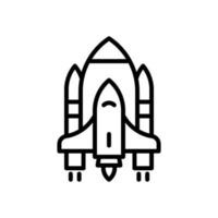 space shuttle icon for your website design, logo, app, UI. vector