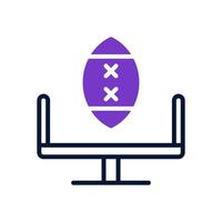 rugby icon for your website design, logo, app, UI. vector