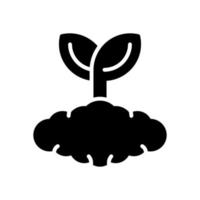 sprout icon for your website design, logo, app, UI. vector