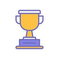 icono de trofeo para el diseño de su sitio web, logotipo, aplicación, ui. vector