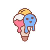 ice cream icon for your website design, logo, app, UI. vector