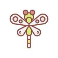 dragonfly icon for your website design, logo, app, UI. . vector