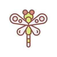 dragonfly icon for your website design, logo, app, UI. . vector