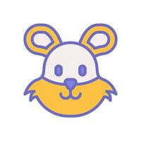 hamster icon for your website design, logo, app, UI. vector