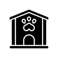 perro casa icono para tu sitio web diseño, logo, aplicación, ui vector