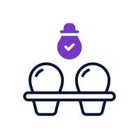 egg icon for your website design, logo, app, UI. vector