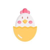 chick icon for your website design, logo, app, UI. vector