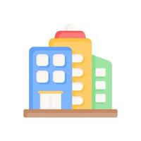 building icon for your website design, logo, app, UI. vector