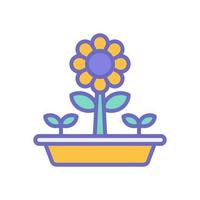 flor icono para tu sitio web diseño, logo, aplicación, ui vector