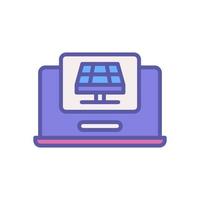 laptop icon for your website, mobile, presentation, and logo design. vector