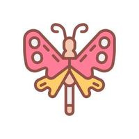 butterfly icon for your website design, logo, app, UI. vector