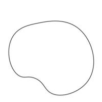 Vector Abstract Shape Lineart