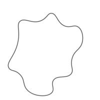 Vector Abstract Shape Lineart