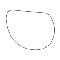 Vector Abstract Shape Lineart