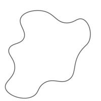 Vector Abstract Shape Lineart