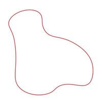 Line Art Abstract Shape Vector