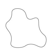 Vector Abstract Shape Lineart