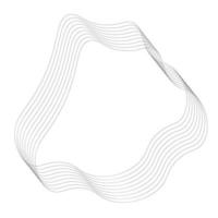 Vector Monoline Abstract Shape