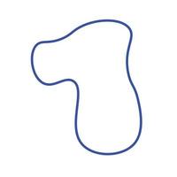 Line Art Shape Vector