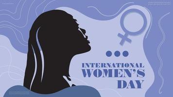 International women day design vector