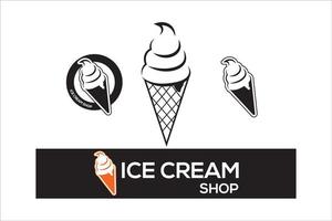 Ice cram icon design vector