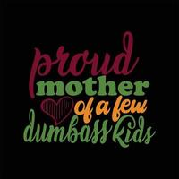 Mother T-shirt Design vector