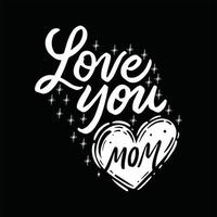 Mother T-shirt Design vector