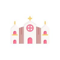 icono de la iglesia para el diseño de su sitio web, logotipo, aplicación, ui. vector