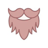 beard icon for your website design, logo, app, UI. vector