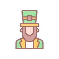 leprechaun icon for your website design, logo, app, UI. vector