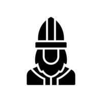 saint patrick icon for your website design, logo, app, UI. vector