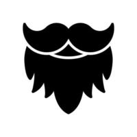 barba icono para tu sitio web diseño, logo, aplicación, ui vector